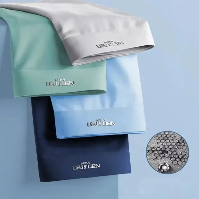 men-s-pure-ice-silk-antibacterial-ultrathin-underwear-set-of-4