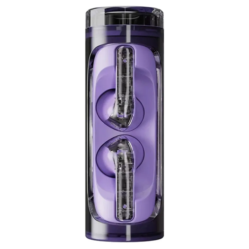 Original Transparent Wireless Headphones Rotating Cylinder