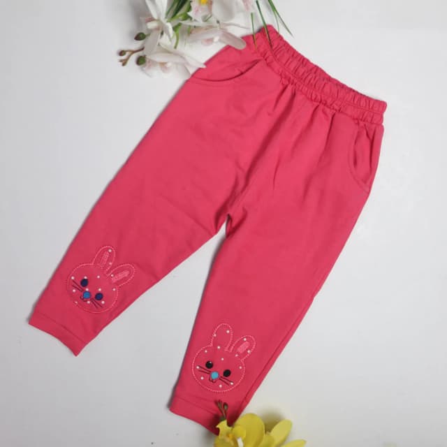 cute-embroidery-trouser-for-girls