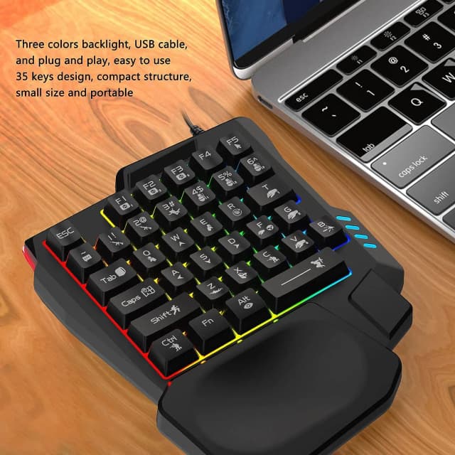 colorful-one-handed-gaming-keyboard