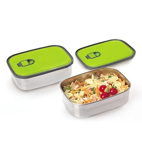 1.1L Rectangle Stainless Steel Food Container
