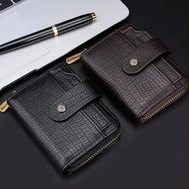 pu-leather-crocodile-leather-mens-zipper-card-holder