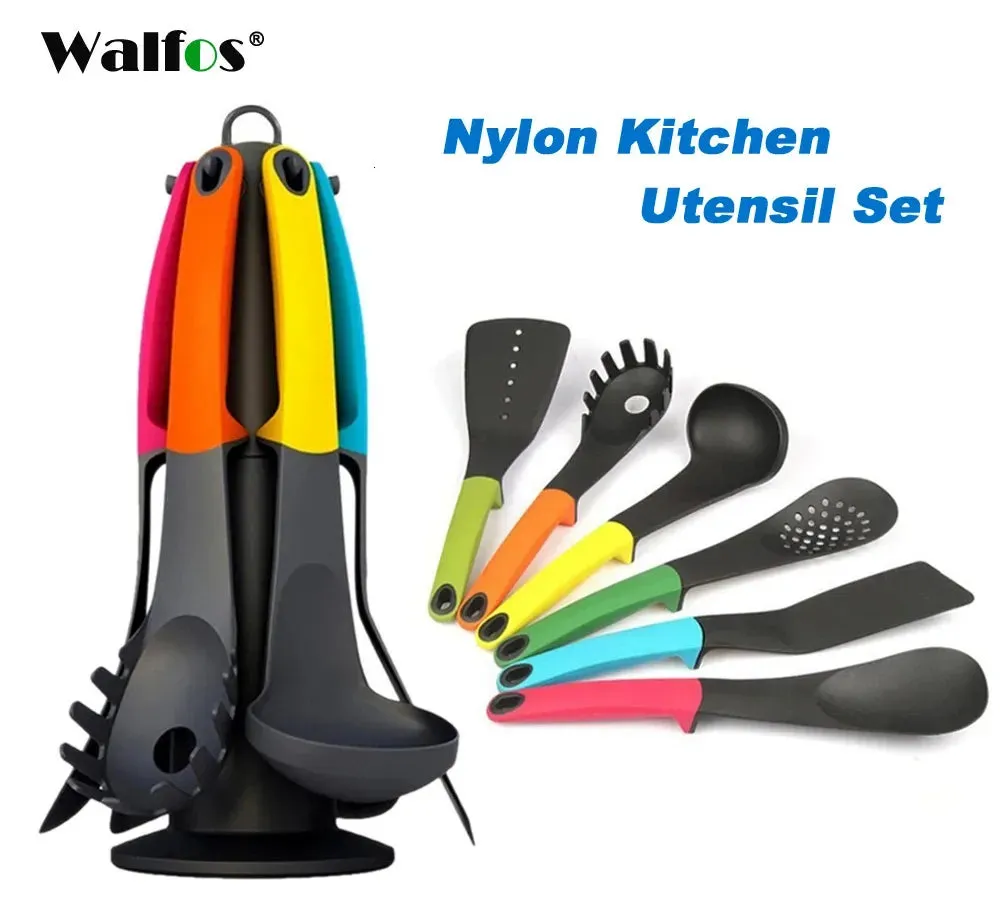 6 pcs Nonstick Nylon Kitchen Utensil Set