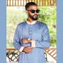 Light Gray Solid Color Premium Panjabi
