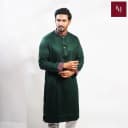 CARE ME’s Snail Printed Neck Premium Panjabi