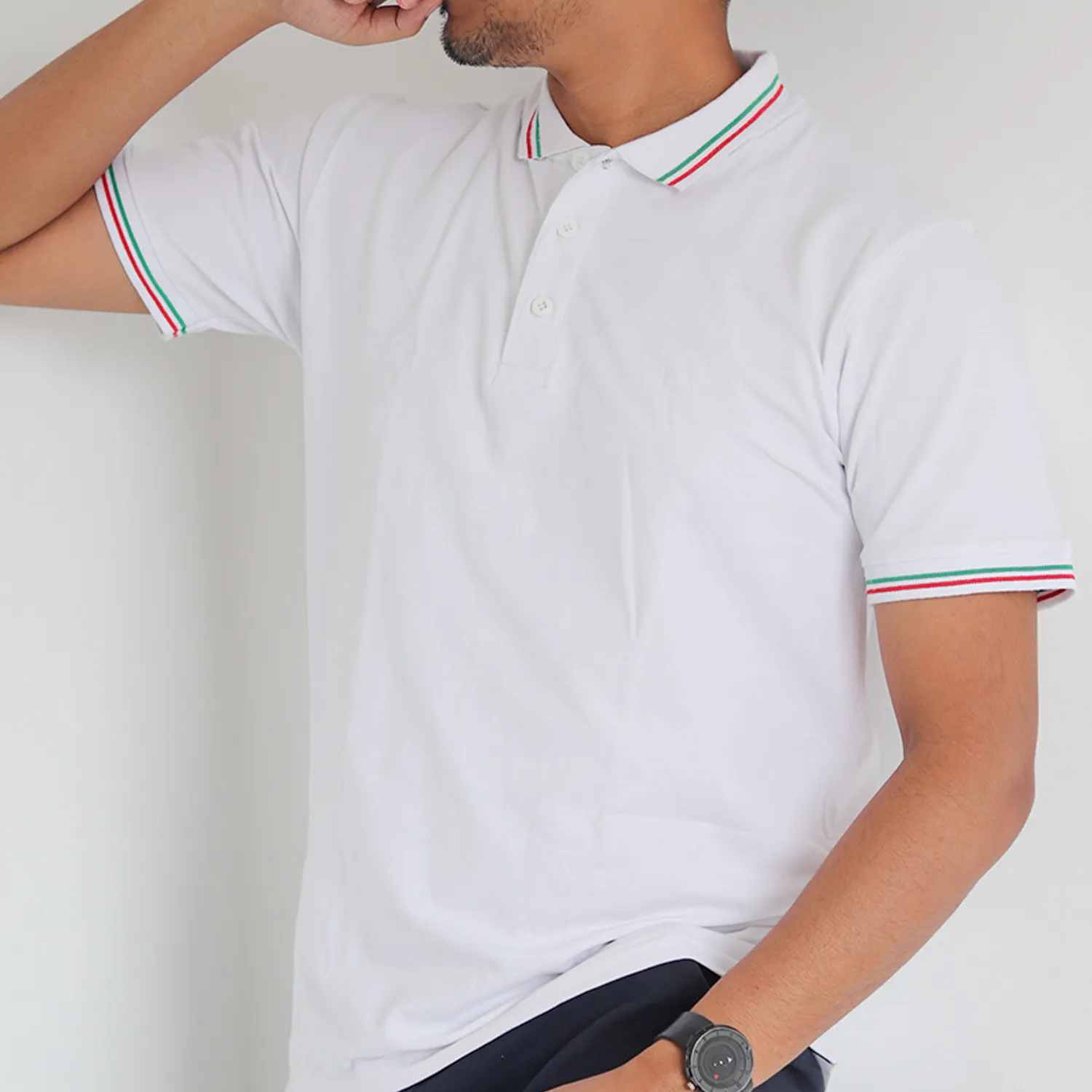 Cotton Men's Polo T-shirt