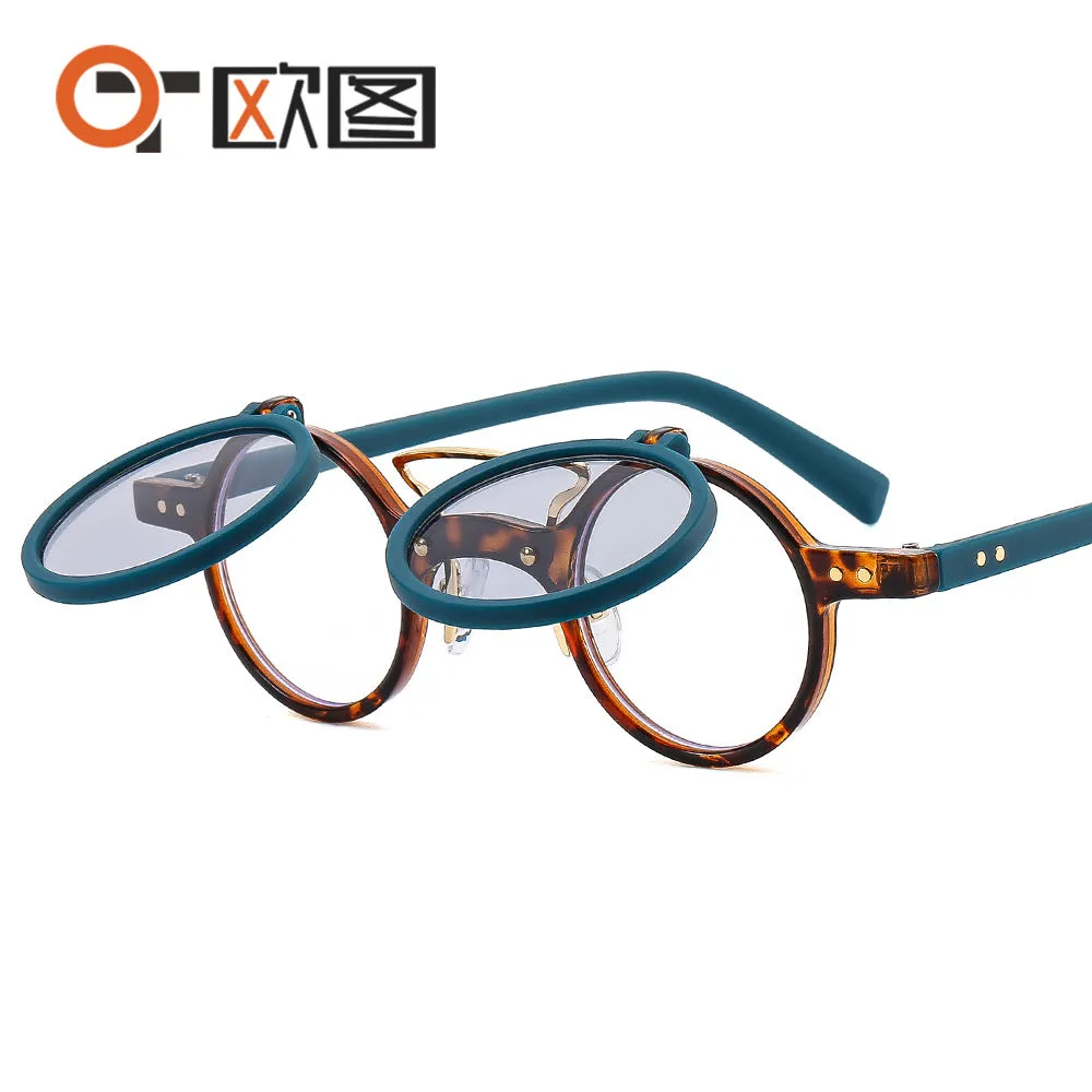 t307-new-small-round-face-frame-punk-double-flip-sunglasses