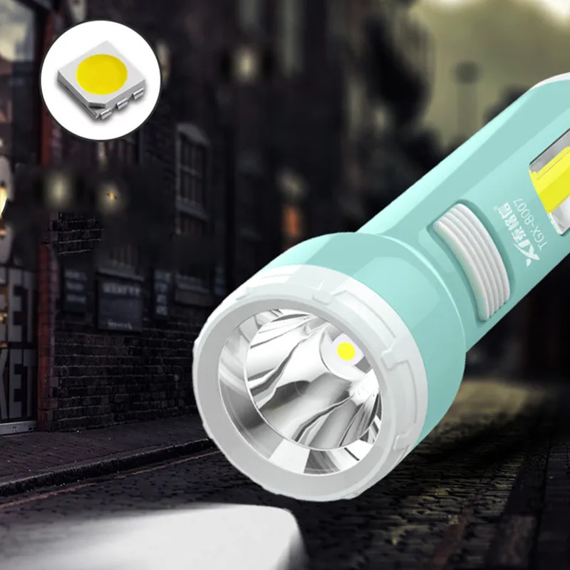 Household Emergency LED Rechargeable Flashlight