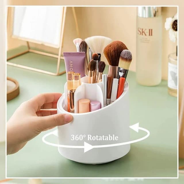 360-degree-rotating-base-makeup-brush-organizer