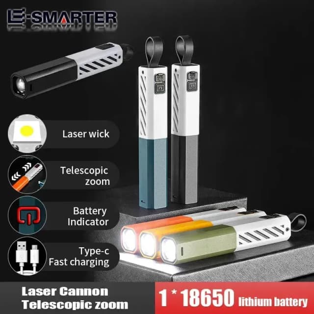 telescopic-zoom-power-indicator-type-c-charging-rechargeable-tactical-flashlight