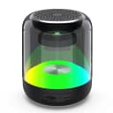 High Quality colorful glass Bluetooth speaker with Memory Slot