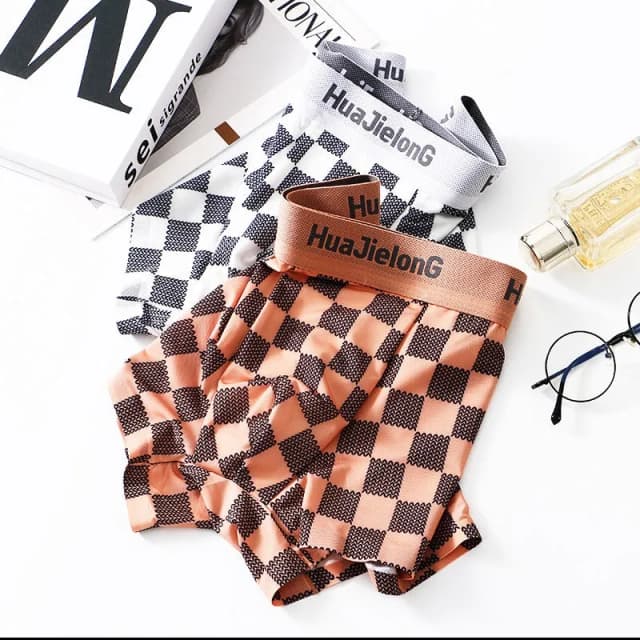 thin-plaid-print-ice-silk-boxers-set-of-04