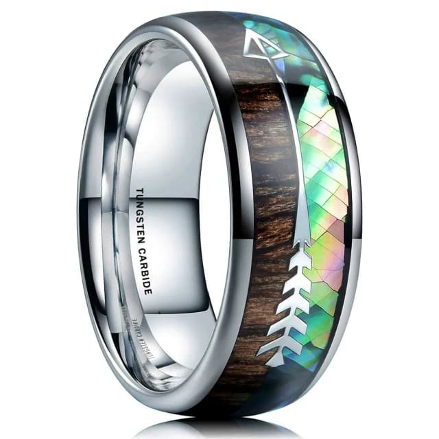 silver-polished-natural-wood-grain-finger-ring