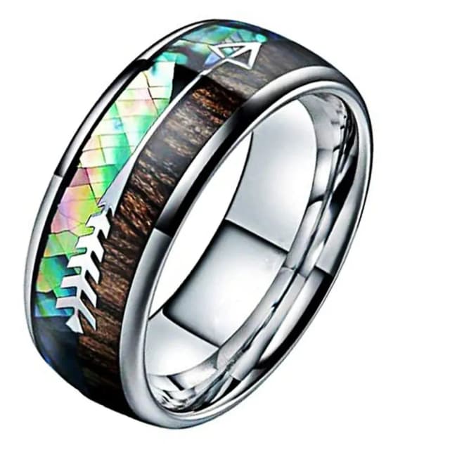 silver-polished-natural-wood-grain-finger-ring