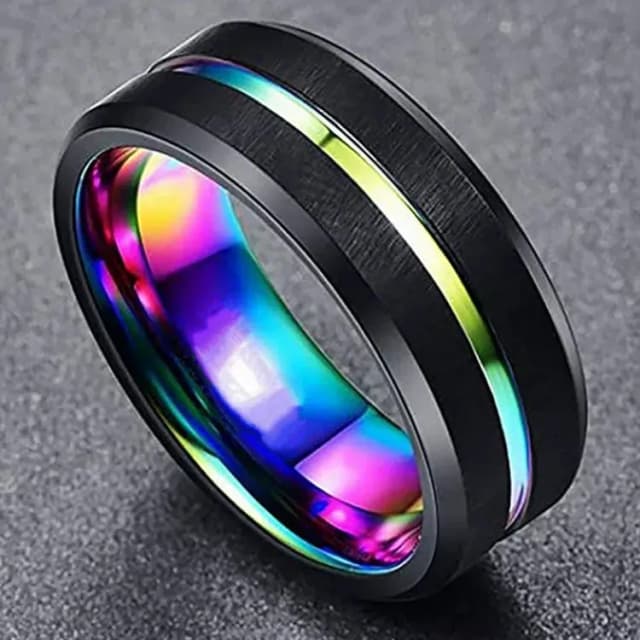 multicolor-titanium-steel-finger-ring