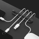 Self Adhesive Cable Organizer (set of 03)