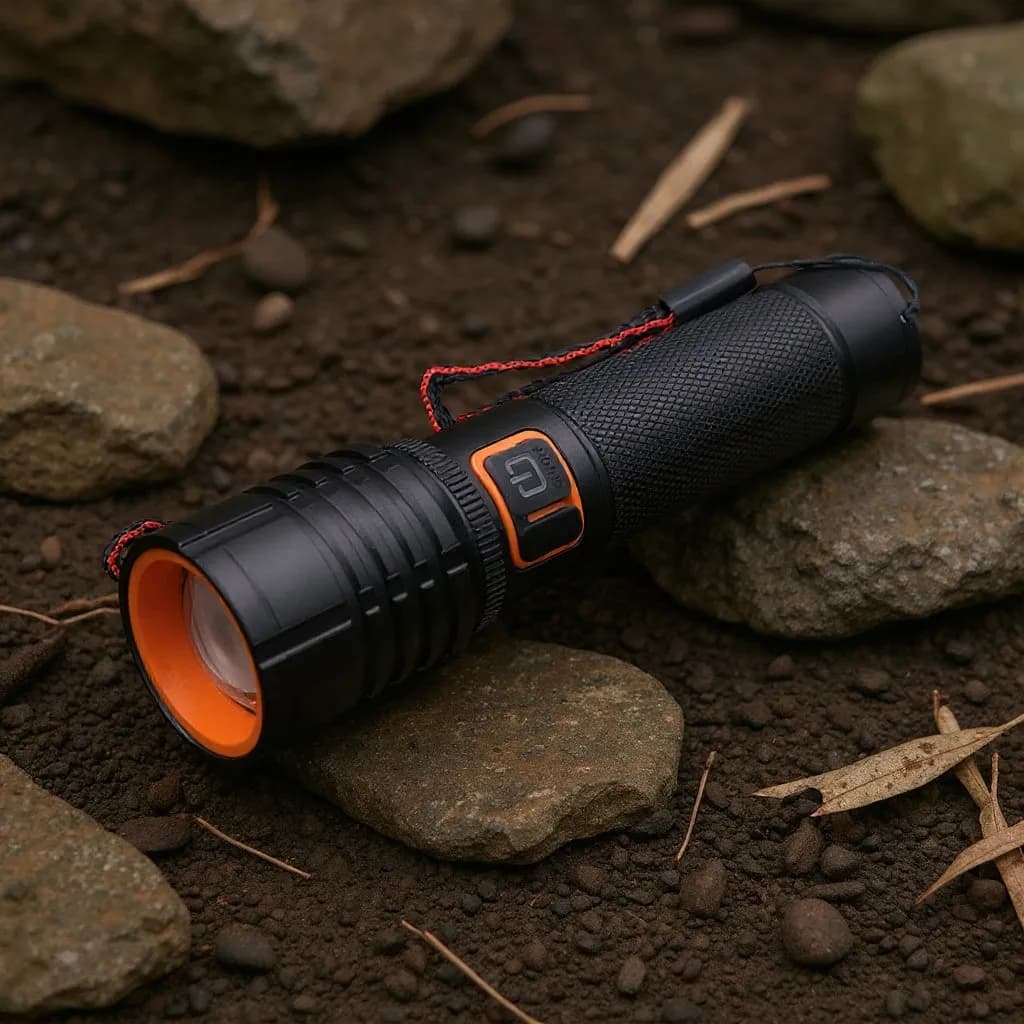 PowerGrip Long-Range LED Torch Light