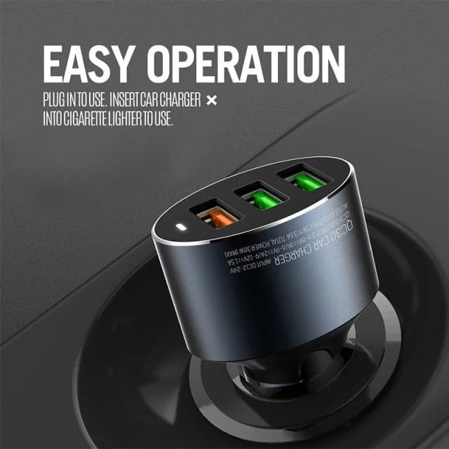 regrsi-fast-charge-triple-port-car-adapter