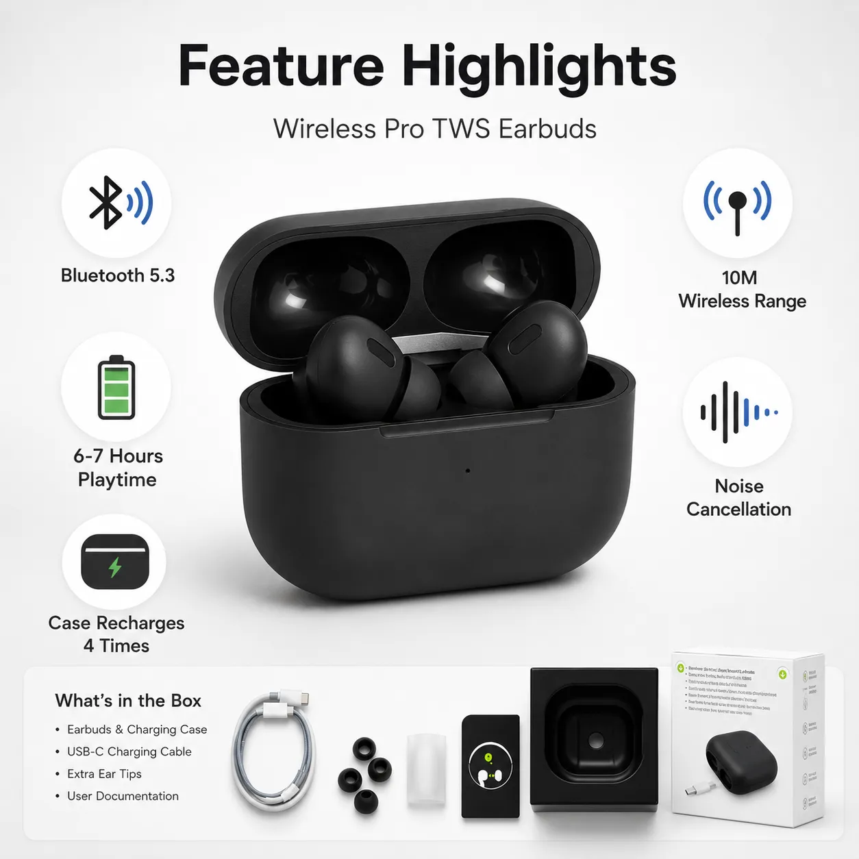 Redux Wireless Pro TWS Bluetooth Earbuds