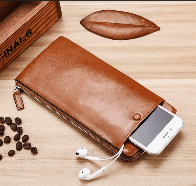 Trendy Youth Zipper Long Wallet