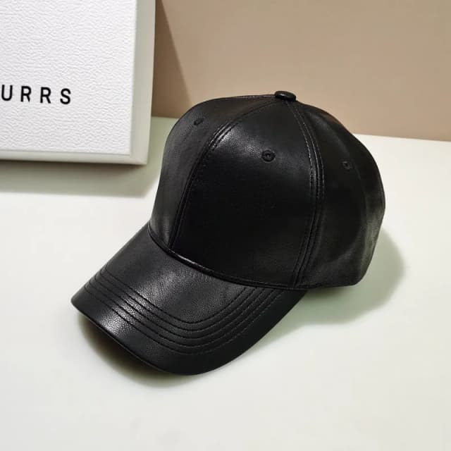 care-me-pu-leather-dope-cap-003-random-logo