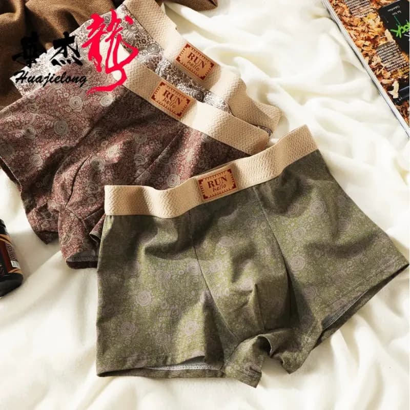 Breathable Cotton Printed Boxer(Set of 03)