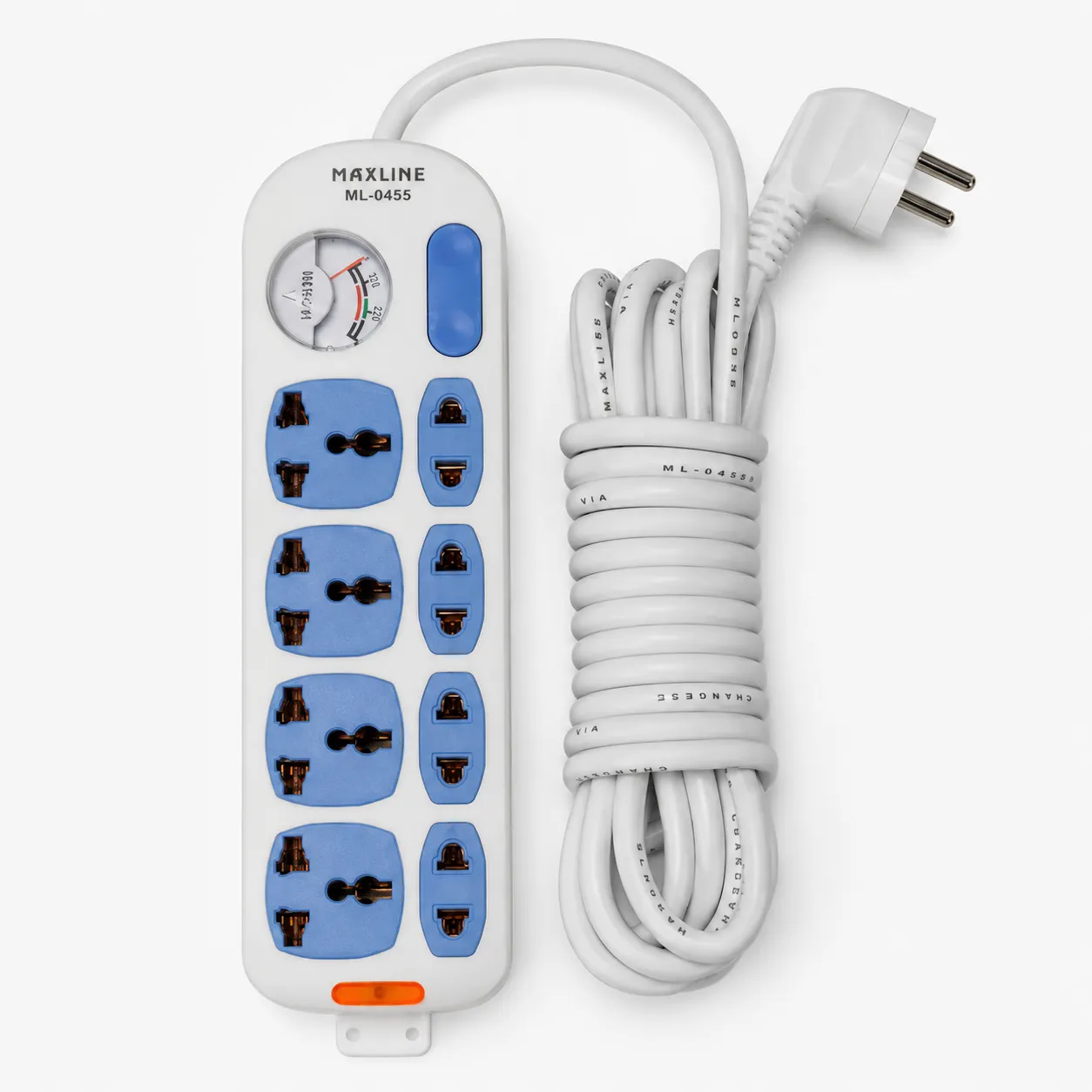 MAXLINE 8 Port Heavy Duty Multiplug – 10 Meter Cable
