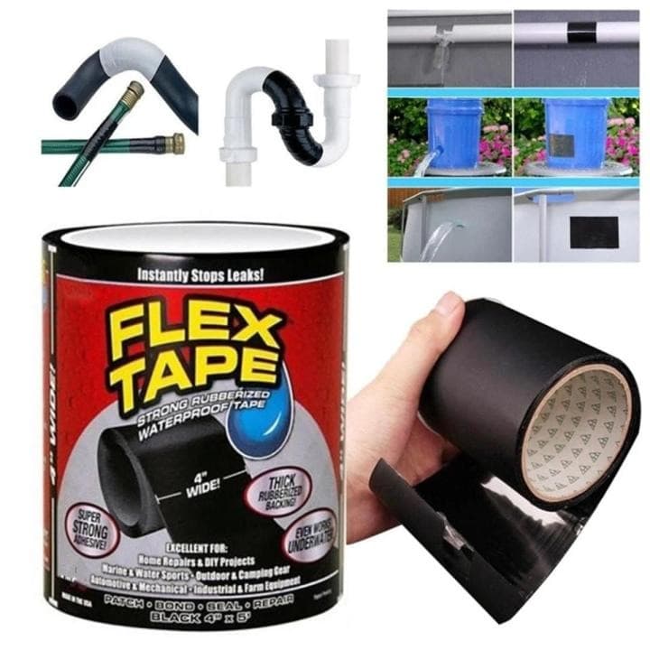 HA Flex Tape – Strong Rubberized Waterproof Repair Tape