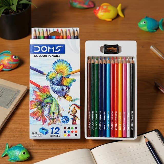 doms-c3-color-pencil-big-size-pack-12pcs