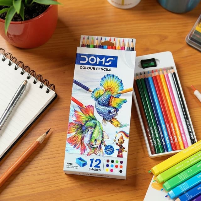doms-c3-color-pencil-big-size-pack-12pcs