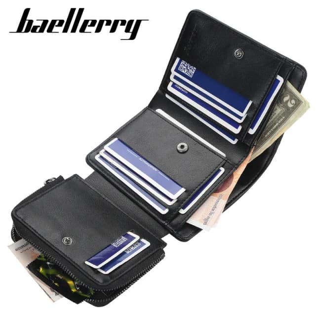 multi-slot-three-fold-trendy-short-wallet-for-men