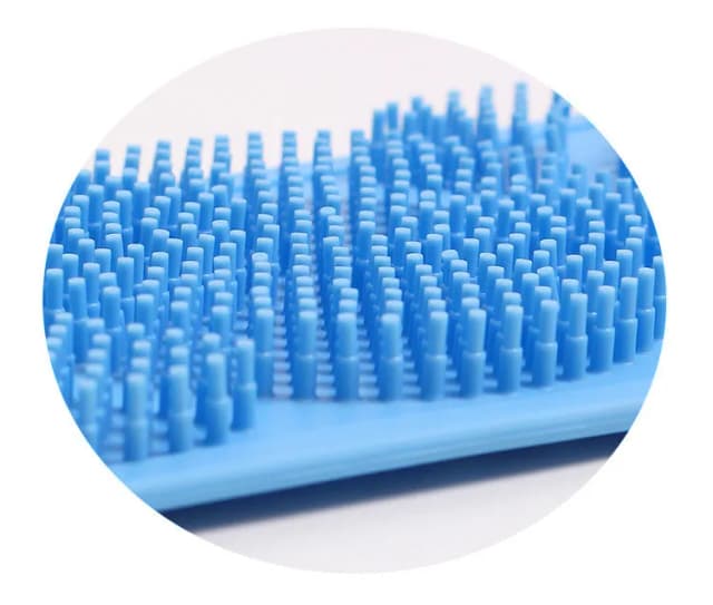 silica-gel-bath-brush
