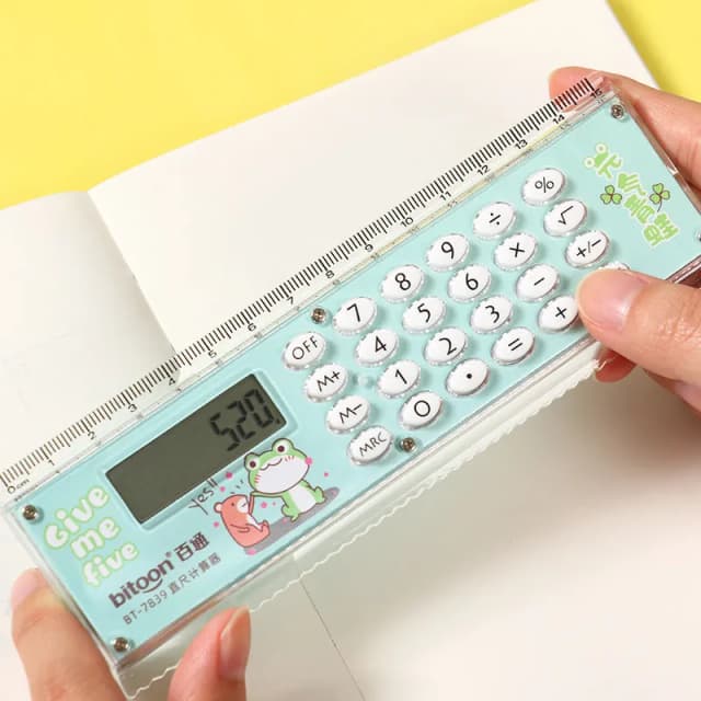 portable-calculator-ruler