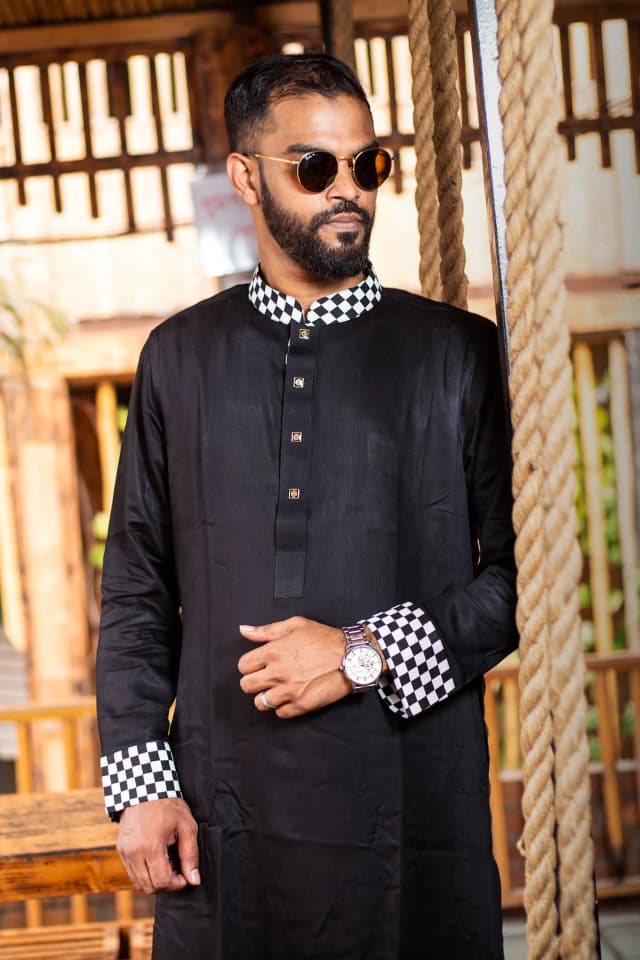 stylish-neck-black-soft-cotton-premium-panjabi