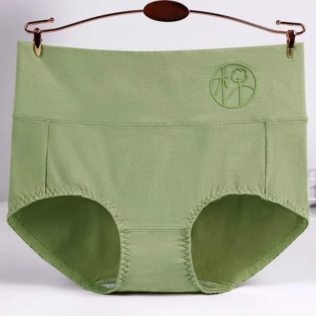 high-waisted-solid-color-comfortable-underwear-set-of-3