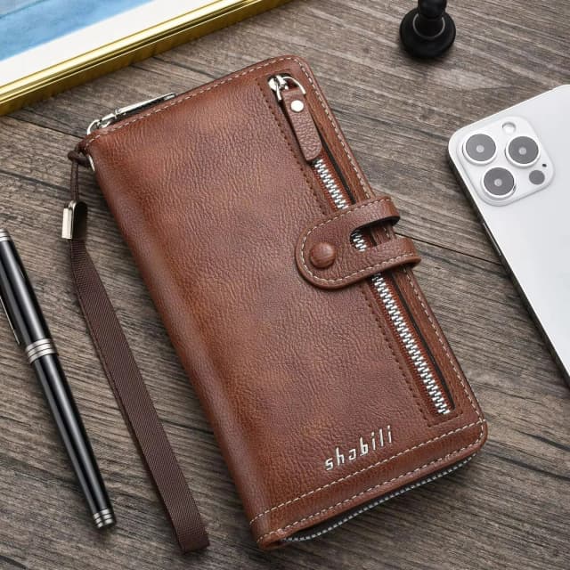front-zipper-style-long-wallet