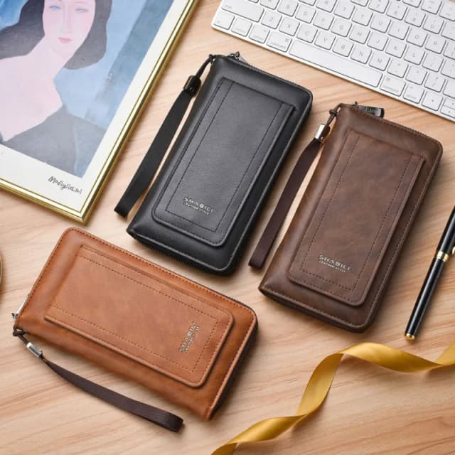 classic-long-strap-leather-wallet