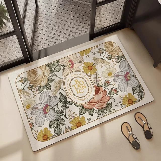 cozy-florals-with-words-of-rain-floor-mat