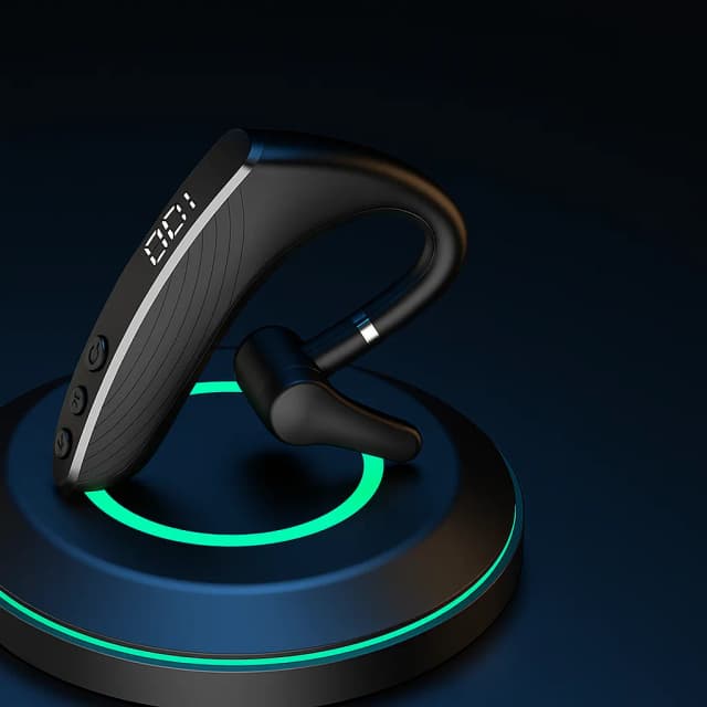 comfort-fit-long-battery-ear-hook-headset-with-display