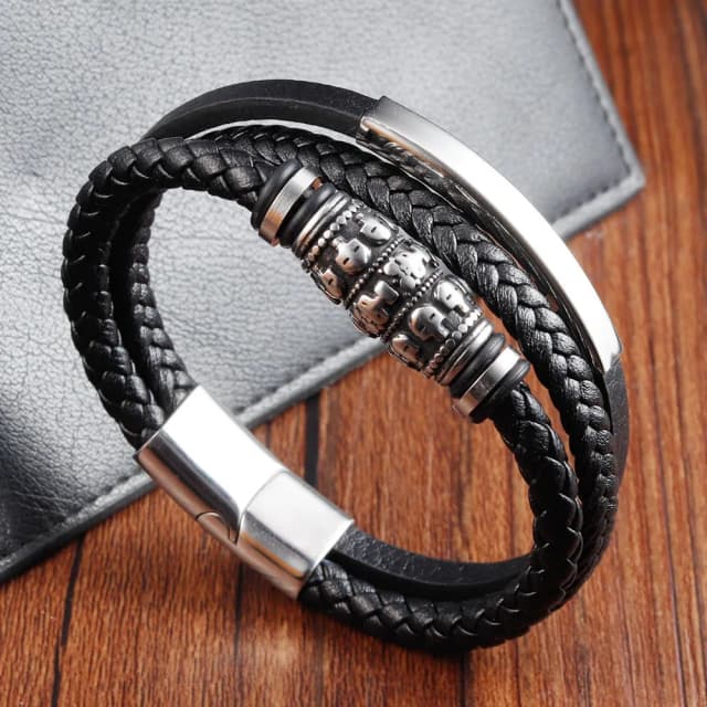 polished-stainless-steel-bracelet