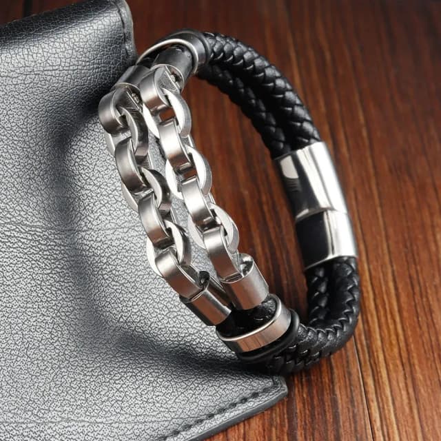 handmade-multi-layer-leather-bracelet