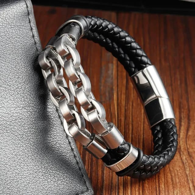 handmade-multi-layer-leather-bracelet