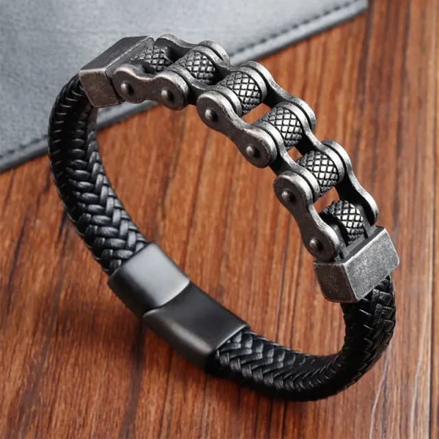 black-steel-rope-men-s-bracelet