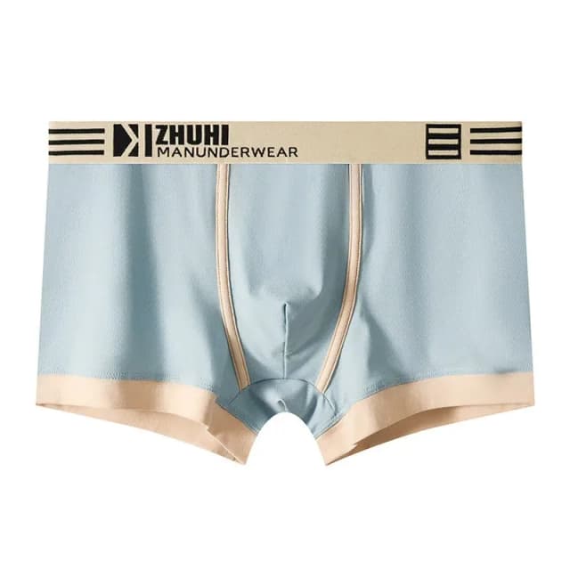breathable-ice-silk-solid-color-mens-underwear-set-of-4