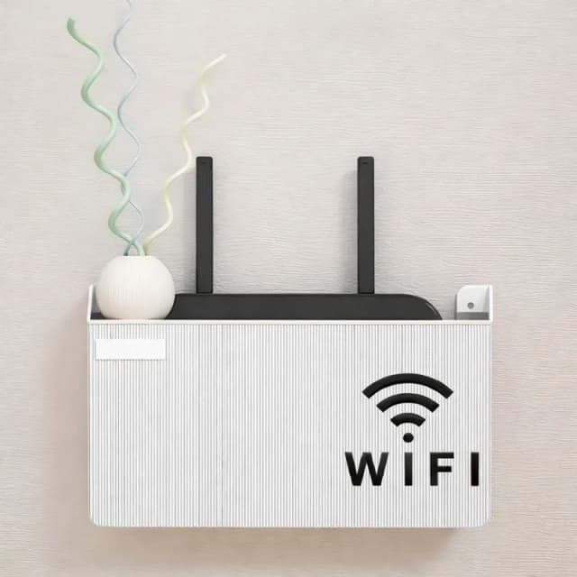 wireless-wifi-tv-set-top-box-wall-mounted-storage-rack