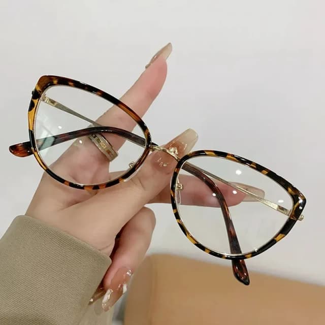 cross-border-fashion-photochromic-glasses-tea-bean-flower