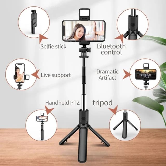 wireless-tripod-selfie-stick-with-light