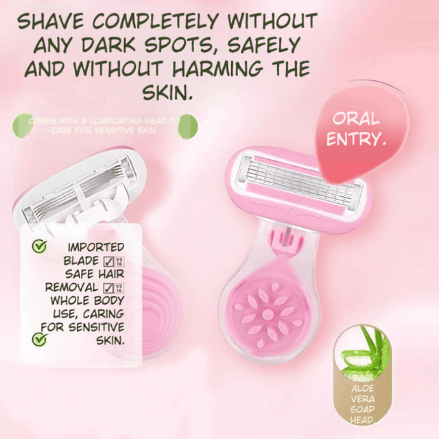 smooth-touch-five-layer-shaving-razor