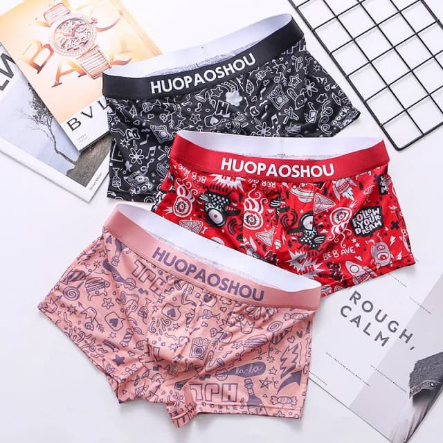 mens-ice-silk-letter-graphic-boxer-set-of-03