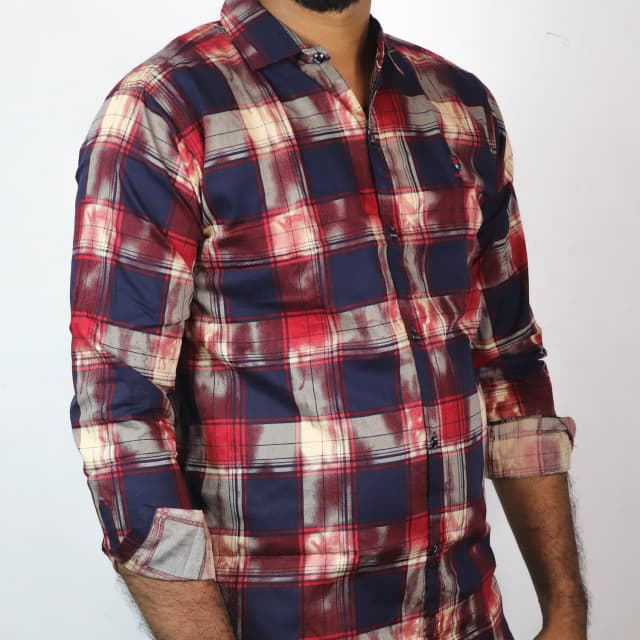 mens-trendy-checkered-casual-full-shirt